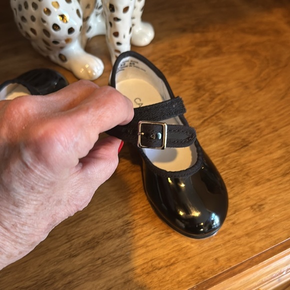 💃CAPEZIO DANCE TAP SHOES LITTLE GIRL SIZE 8.5 M - Picture 6 of 11
